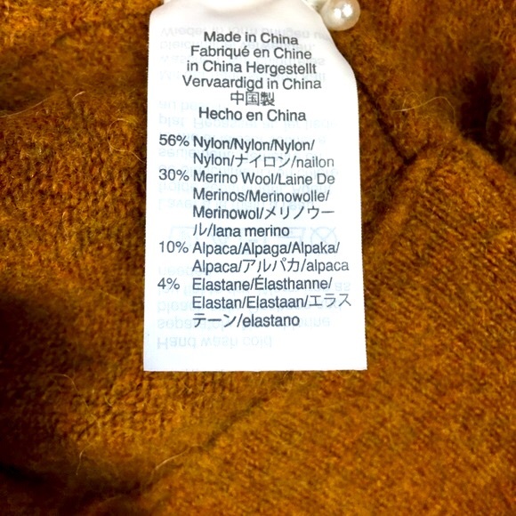 MADEWELL Wrap-Front Pullover Sweater in Coziest Yarn - Picture 8 of 8